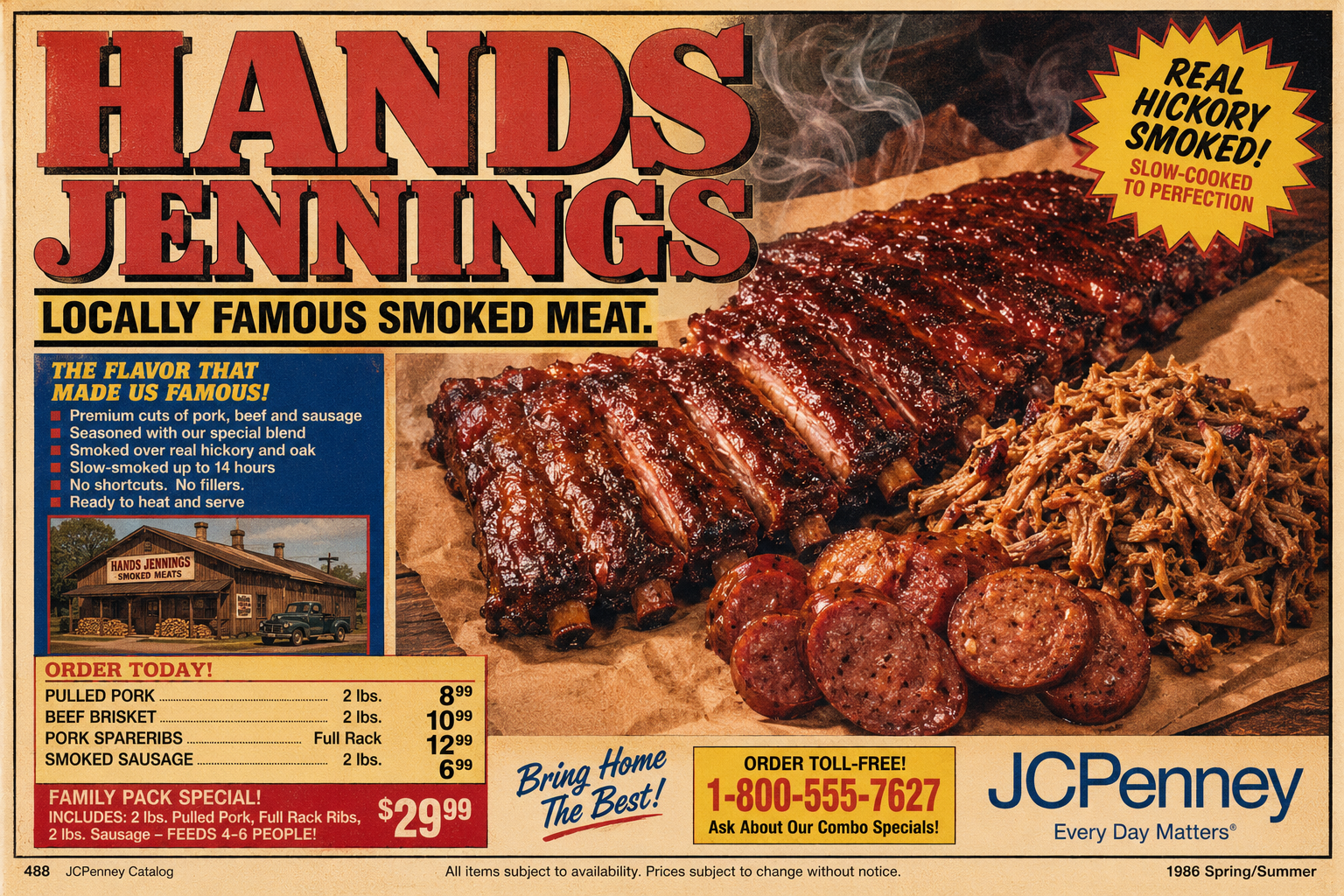 Hands Jennings Locally Famous Smoked Meats